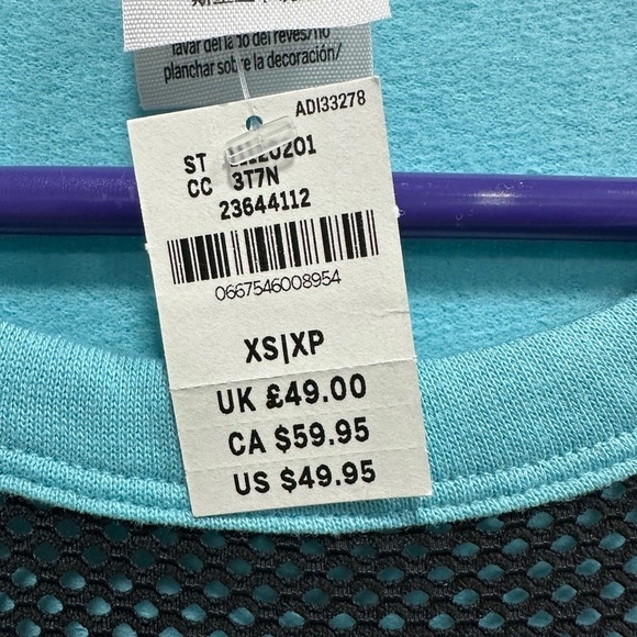 VS PINK Mesh Cutout Varsity Crew Size XS - Picture 6 of 6